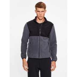 Jack&Jones Polár kabát 12244870 Szürke Regular Fit