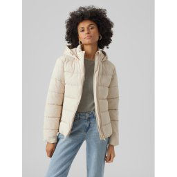 Vero Moda Pehelykabát 10289837 Ekru Regular Fit