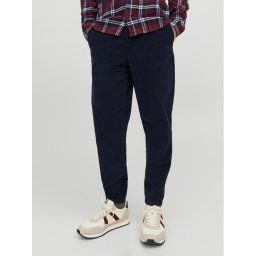 Jack&Jones Szövet nadrág 12237547 Sötétkék Tapered Fit