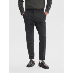 Selected Homme Szövet nadrág 16092651 Szürke Slim Fit