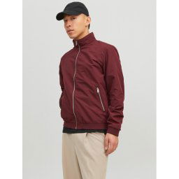 Jack&Jones Bomber dzseki 12204277 Bordó Regular Fit