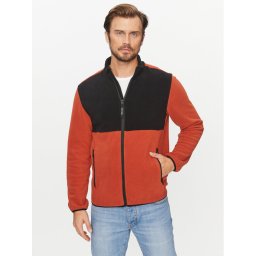 Jack&Jones Polár kabát 12244870 Narancssárga Regular Fit