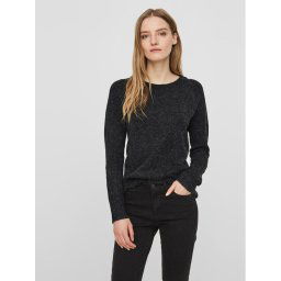 Vero Moda Sweater Doffy 10201022 Fekete Regular Fit