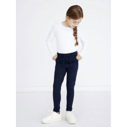 NAME IT Szövet nadrág 13142465 Sötétkék Regular Fit