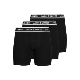 Jack&Jones 3 darab boxer 12229576 Fekete