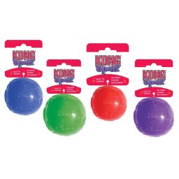 KONG Squeezz közepes kutyalabda