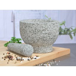 Hi Gránit mozsár 1511 cm fekete-szürke 14074