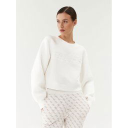 Guess Pulóver Cindra V3BQ15 K7UW2 Fehér Regular Fit