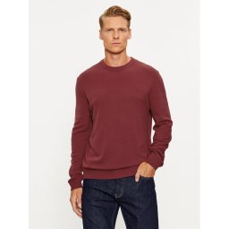 United Colors Of Benetton Sweater 1002U1G34 Bordó Regular Fit