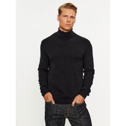 United Colors Of Benetton Garbó 1002U2180 Fekete Regular Fit