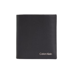 Calvin Klein Férfi pénztárca Ck Concise Trifold 6Cc W/Coin K50K510593 Fekete