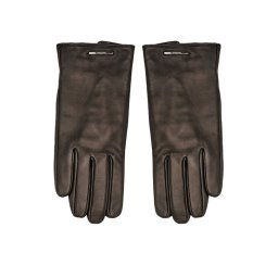 Calvin Klein Férfi kesztyű Modern Bar Leather Gloves K50K511017 Fekete