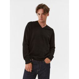 United Colors Of Benetton Sweater 10CVU400M Fekete Regular Fit
