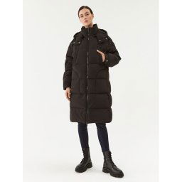 United Colors Of Benetton Pehelykabát 2JF8DN02U Fekete Regular Fit