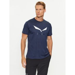 Salewa Technikai póló Solidlogo Dry M 00-0000027018 Sötétkék Regular Fit