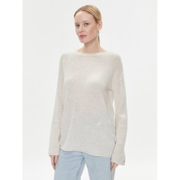 Tommy Hilfiger Sweater WW0WW39890 Ekru Relaxed Fit