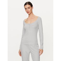 Guess Blúz O3BP01 KBXB2 Szürke Slim Fit