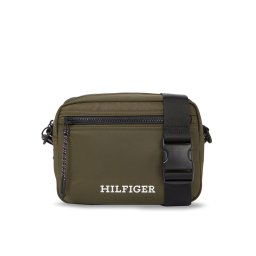 Tommy Hilfiger Válltáska Th Monotype Ew Reporter AM0AM11546 Zöld