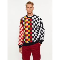 United Colors Of Benetton Pulóver 1094K104W Színes Regular Fit