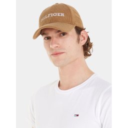 Tommy Hilfiger Baseball sapka Monotype Cordoroy Cap AM0AM11990 Bézs