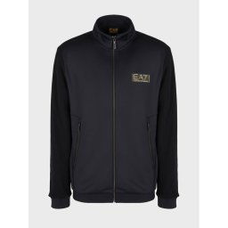 EA7 Emporio Armani Pulóver 6RPM37 PJRZZ 1200 Fekete Regular Fit