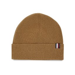 Tommy Hilfiger Sapka Uptown Wool Beanie AM0AM11483 Bézs