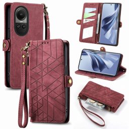 GEOM Wallet tok Oppo Reno10 5G / Reno 10 Pro 5G piros