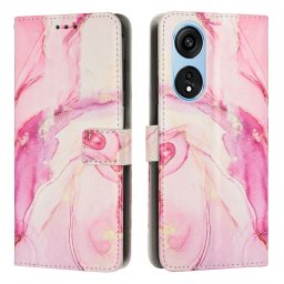 ART MARBLE Tárcatakaró Oppo A98 5G ROSE GOLD