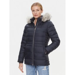 Tommy Hilfiger Pehelykabát WW0WW39746 Sötétkék Regular Fit
