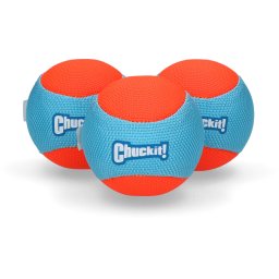 CHUCKIT Kétéltű kutyalabda 3db