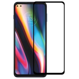 3D Edzett üveg Motorola Moto G 5G Plus fekete
