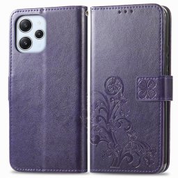 ART FLOWERS Pénztárcahuzat Xiaomi Redmi 12 lila