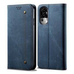 DENIM pénztárca huzat Oppo Reno10 5G / Reno10 Pro 5G kék