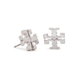 Tory Burch Fülbevaló Logo Stud Earring 11165504 Ezüst