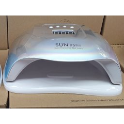 SUNX 5 plus gyöngyházezüst 54W profi UV/LED műkörmös lámpa