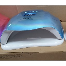 SUNX gyöngyházkék 54W profi UV/LED műkörmös lámpa