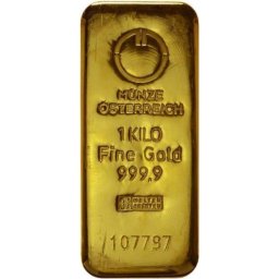 Münze Österreich 1.000g - befektetési aranytömb