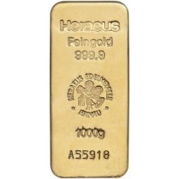 Heraeus 1000g - befektetési aranyrúd