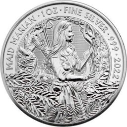 Mítoszok és legendák - Maid Marianne 2022 - 1 Oz - Ezüst befektetési érme