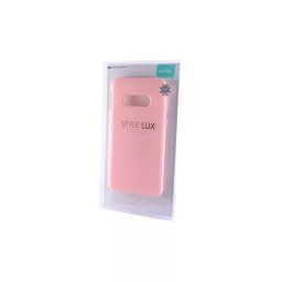 Samsung S10E Mercury stylelux rózsaszín tok