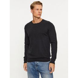 United Colors Of Benetton Sweater 10CVU1N60 Fekete Regular Fit