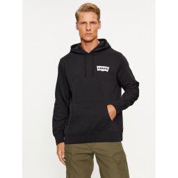Levi's® Pulóver Standard Graphic 38424-0080 Fekete Standard Fit