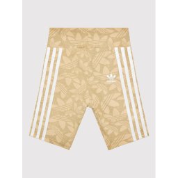 adidas Sport rövidnadrág Cycling HC7068 Bézs Slim Fit