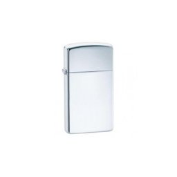 1610 Zippo Slim-vékony öngyújtó, fényes ezüst színben