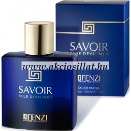 J.Fenzi Savoir Blue Devil Men EDP 100ml / Versace Dylan Blue Pour Homme parfüm utánzat férfi