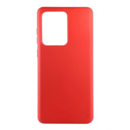 Samsung S20 Ultra Gumis szilikon tok piros