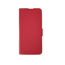 Samsung S21 Csatos notesz tok piros