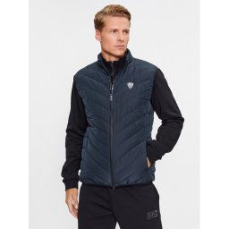EA7 Emporio Armani Mellény 8NPQ02 PNE1Z 1578 Sötétkék Regular Fit