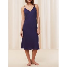 Triumph Hálóing Silky Sensuality 10216557 Sötétkék Regular Fit