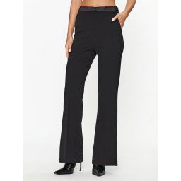 ViCOLO Szövet nadrág TR0199 Fekete Regular Fit